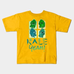 Kale Yeah - Punny Garden Kids T-Shirt